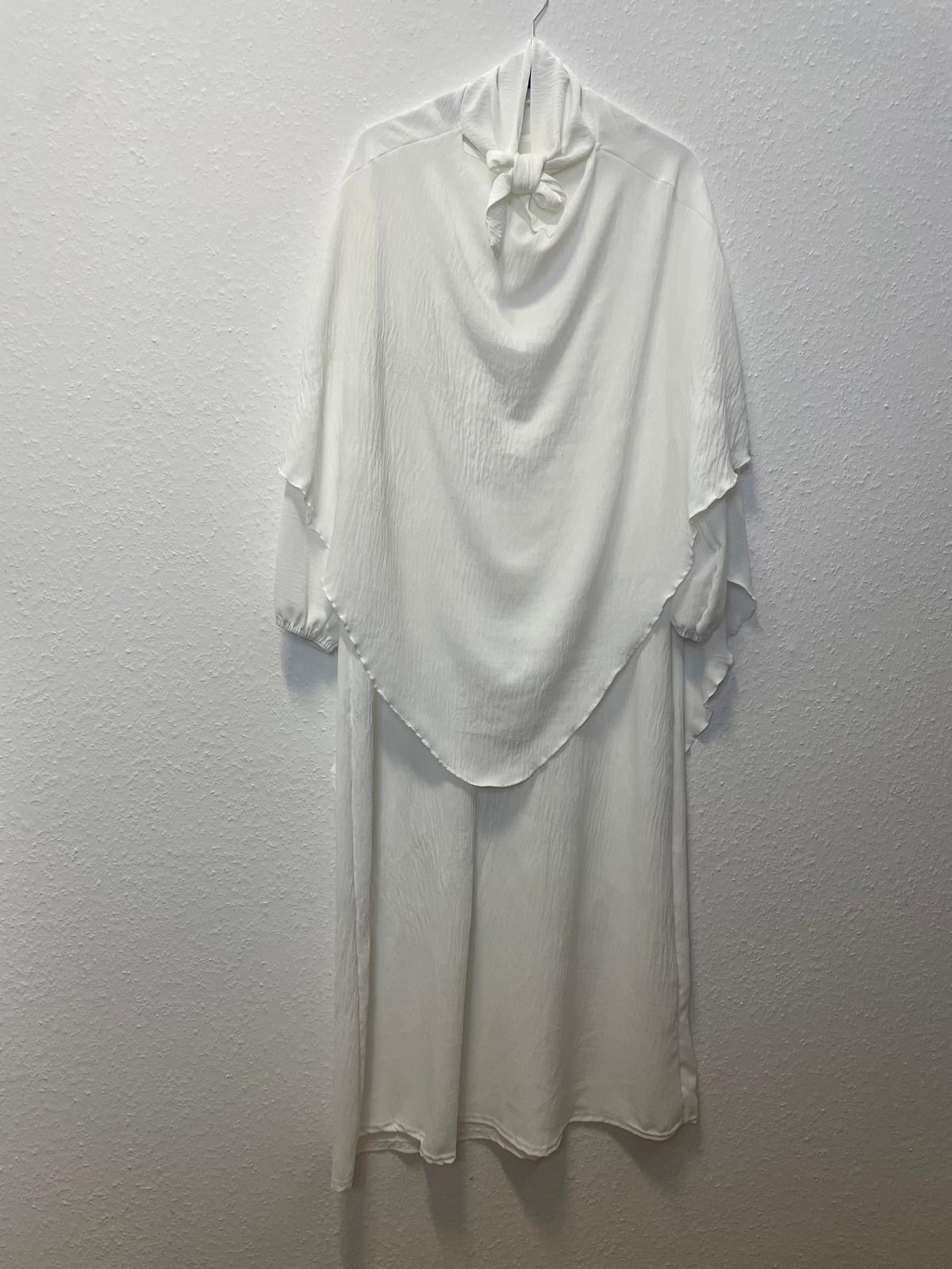 Abaya mit Khimar (Einheitsgrösse)