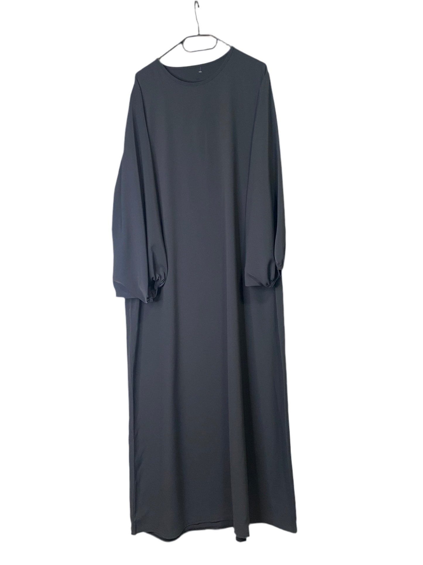 Einfache Abaya mit Ballon Arm (Einheitsgröße)