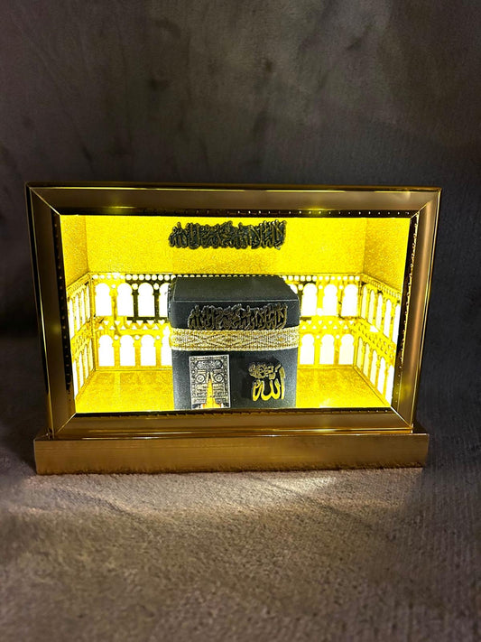 3D Kaaba Dekoration mit LED