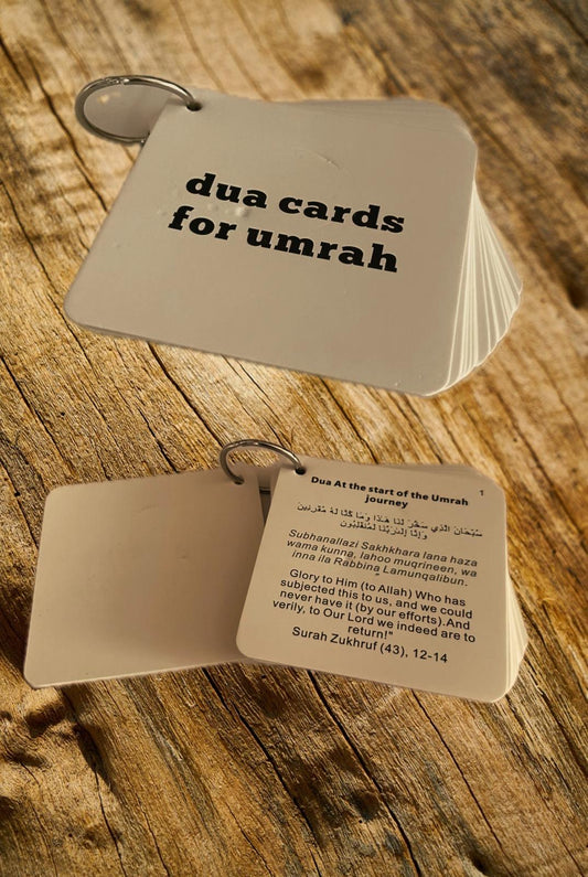 Dua Card for umrah
