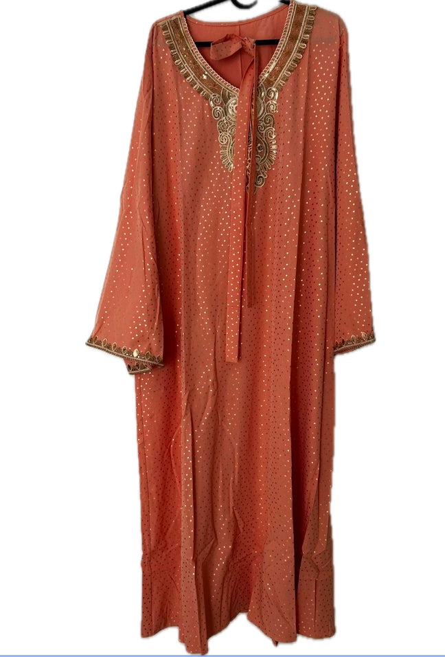 Abaya mit Gürtel