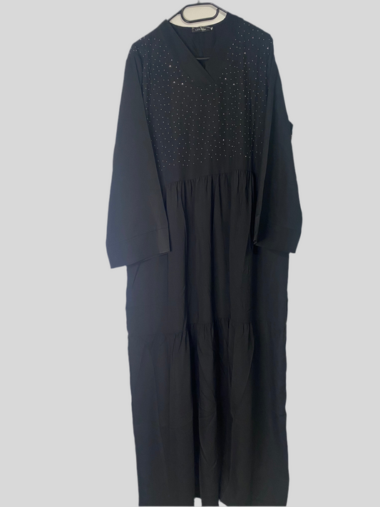 Abaya mit Wellen ( Einheitsgröße )